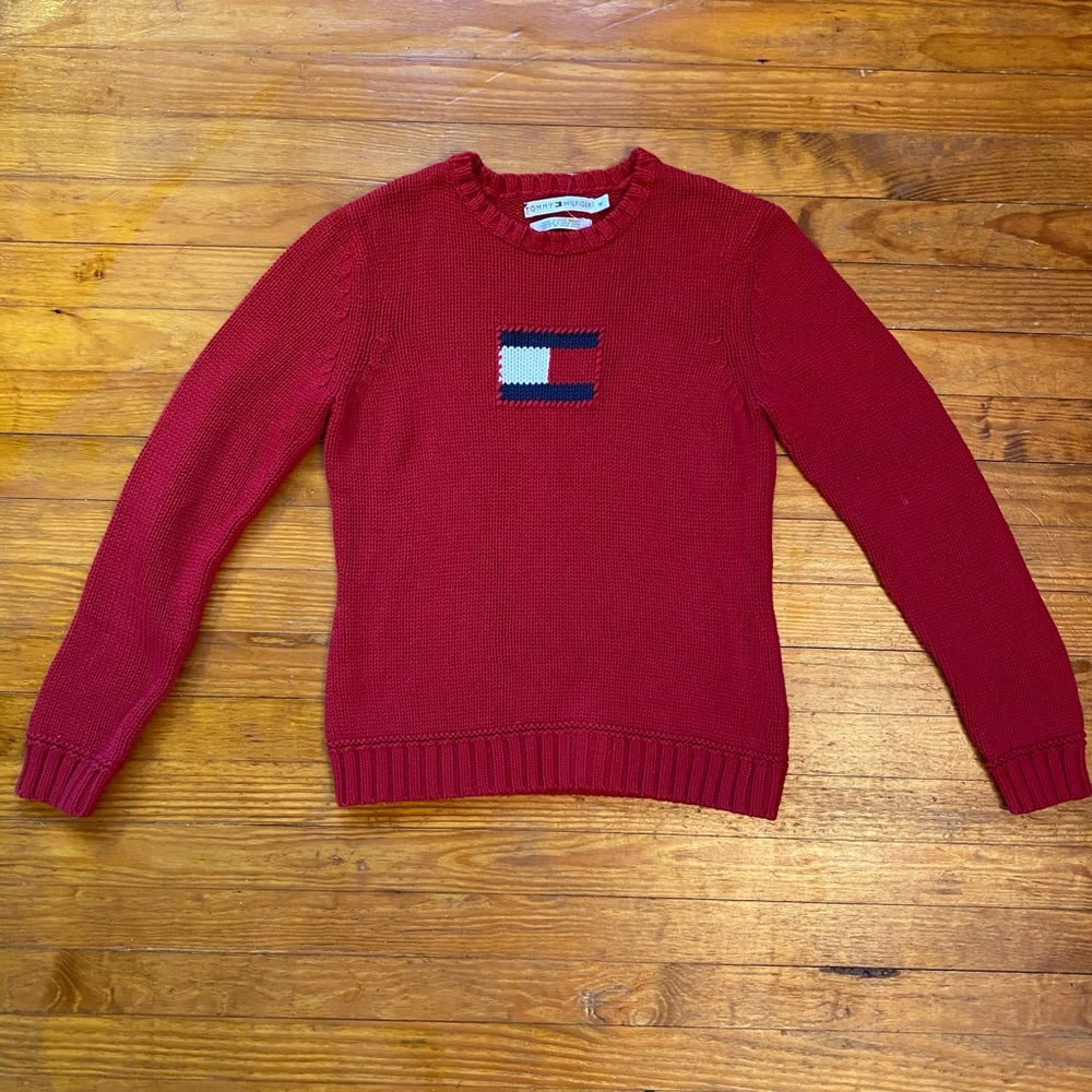 Tommy Hilfiger Vintage 00’s/90’s Logo Sweater Medium/Small
